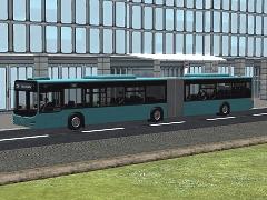 MAN Lions Gelenkbus Cyan (V15NCR10023 )