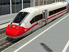 ICE 4 - BR412 der DBAG | 7-teilige Zuggarnitur | Tz 9213 im Maskendesign (V15NDU10117 )
