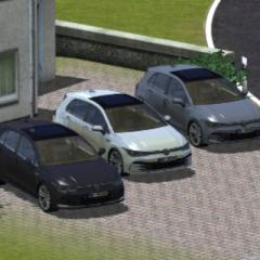 VW Golf 8 Life Kleinwagen - Panoramadach (V15NDU10125 )