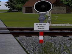 Sncf Signale f&uuml;r Bahn&uuml;bergang (V15NFD10007 )