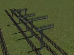 Modulsignalbr&uuml;cken Erweiterung f&uuml;r 69er / Ks und Kompakt Br&uuml;ckensignale (V15NGK30272 )