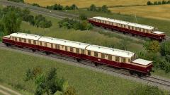 Akkutriebwagen AT 3 dreiteilig DRG Epoche II