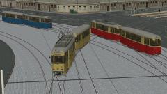 Gotha-Strassenbahn T57 Zweirichtungsfahrzeug Normalspur (V15NJS20206 )