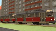 Strassenbahn Tatra T4D und B4D Sparset (V15NJS20216 )