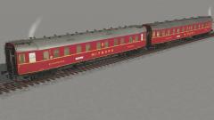 Hecht-Schlafwagen, Set 2: WL4�23a und WL4�26a der Mitropa (�Schweden-Hechte�)