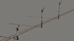 Hauptsignalset (1-flg.) als Standard-, Hoch- und Zwergsignal (Regelanstrich) (V15NJW30185 )