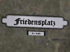 Historische Stra�enschilder