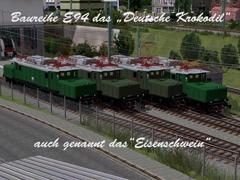Elektrolokomotive, Normalspur Br E94 �Deutsches Krokodil�