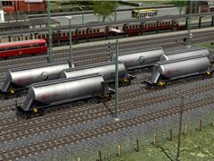 Staubgutwagen, Normalspur, UACNS Set 3 (V15NPB10131 )