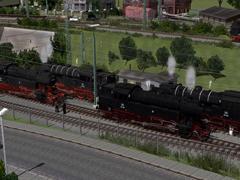 Dampflokomotive, Normalspur Neubaulok der DB - Baureihe 65 (V15NPB10166 )