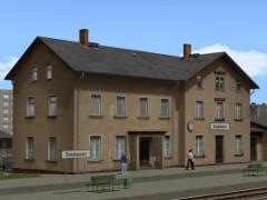 Bahnhof als Empfangs- und Einzelgeb&auml;ude (V15NRE10199 )