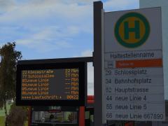 DFI digitale Fahrgastinformation f�r 6 Linien (Userwunsch)