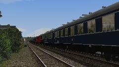 Reisezugwagen f�r den F-Zug der DB in EpIIIa, Set2 - Sch�rzenwagen (2)