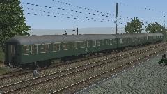 UIC D-Zugwagen der ersten Generation ABm223 (Sitzwagen 1./2.Klasse) DB, gr&uuml;ne Farbgebung (V15NSK20245 )