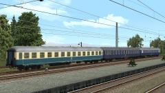 Liegewagen der ersten Generation der DB in Epoche 4 � Spar-Set