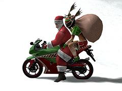 Weihnachts-Kawasaki Ninja 250R (V15NSM20133 )