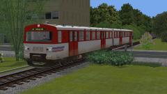 VTA der AKN in schmutzigem Zustand mit Stromabnehmer (V15NSW20004 )
