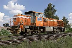 Diesellok MaK G1206 der RAG und RBH (V15NTD10006 )