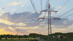 Hochspannungsmasten-System inkl. Freileitungs-Tool - Basisset 110kV (V15NTU10030 )