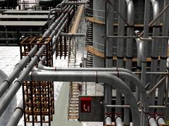 65 Teile, Raffinerie, Industrie, Rohrset f�r �l und Gas
