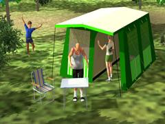 Camping und Freizeitspa&szlig;: Zelte in 5 Bauformen und je 4 Farben (V15NWS30127 )