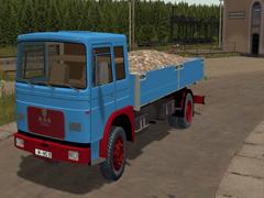 MAN F7 mit langer Kabine und offene Pritsche und Materialoption (V15NWS30139 )