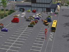 Parkplatz Set (V15NWS30208 )