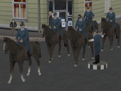 Berittene Polizei Epoche IIIa blau (V60NBH10202 )