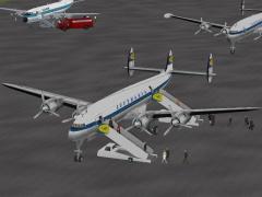 L1049G Super Constellation Lufthansa Set (V60NBH10238 )