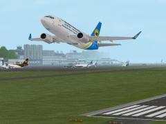 Boeing 737-500 UKRAINE INTERNATIONAL (V60NBH10287 )