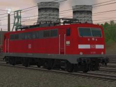 E-Loks BR 111 vr der DBAG Ep.VI (Drei L�wen Takt) Set1