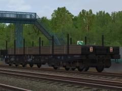 Sechsachsige Schwerlast-Flachwagen Typ Samms 709 DB/DBAG