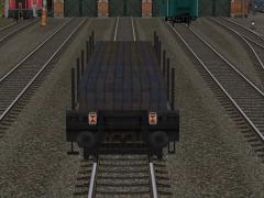Sechsachsige Schwerlast-Flachwagen Typ Samms 710 DB/DBAG