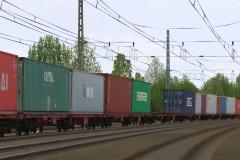 zweiteiliger Containertragwagen Typ Sggrss Railion NL