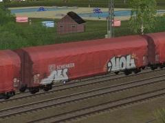 Vierachsige Planenwagen Rilns654 DB/DBAG (V60NDB10370 )
