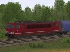 BR155 DBAG bordeauxrot Set2 (V60NDB10387 )