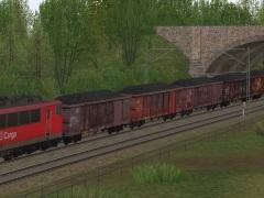 Vierachsige offene G�terwagen Typ Eaos-x051 DBAG