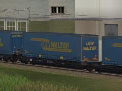Zweiteiliger Taschentragwagen Typ Sdggmrss Wascosa Set3 (V60NDB10464 )