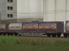 Vierachsiger Containertragwagen Sgns 692 BTSK Set2 (V60NDB10468 )