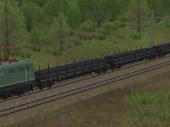 Vierachsige Flachwagen Typ Rs 689 DB (V60NDB10478 )