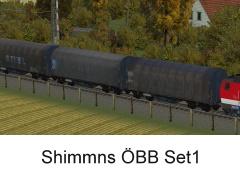 Planenwagen Typ Shimmns &Ouml;BB Set1 (V60NDB10509 )