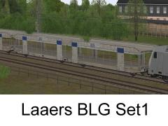 Zweiteiliger Autotransportwagen Typ Laaers BLG (V60NDB10514 )