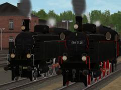 Personenzug-Tenderlokomotiven BB� 629 / �BB 77