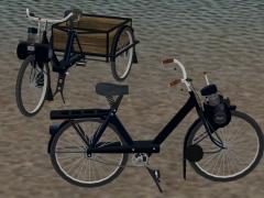 Ein Motorfahrrad-Klassiker aus Frankreich (V60NFF10097 )