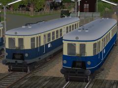  Diesel-elektr. Triebwagen �BB 5042