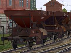 Schotterwagen der �BB, 2-achsig