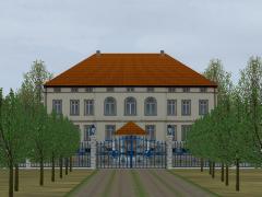 Drei Herrenh�user der Epoche II mit Zubeh�r
