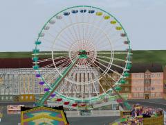 Fahrgesch�ft Riesenrad Jupiter