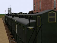 LBE 3. Klasse Wagen nach Zeichnung Nr. 38