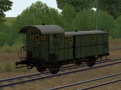 DRG Personenzug-Gep�ckwagen, Pwi pr84 - Set 1